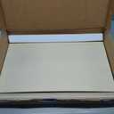Plywood Sheet Board, A Grade, 22 x 12 inch, 1.5mm Thick, Pack of 10 Unfinished for Crafts Basswood by Craftiff