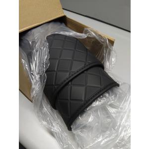 Trunk Mat & Backrest Mat for 2020-2025 Ford Explorer 6&7 Seats - Custom Fit PU Leather Cargo Liner and Rear Backrest Protector - All Weather Anti-Slip Waterproof Cargo Mats (Black Diamond)