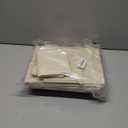 Criusia Drawer Organizer Clothes, 10 Pack Dresser Organizer for Baby Clothes, Underwear, Sock- Foldable Closet Organization and Storage Dividers Bins for Nursery, Bedroom (Beige)