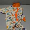 LovinPet Large Dog Pajamas, Anti Licking, Recovery Suit, Lightweight Jurassic Knit, UV for Large Dogs/L