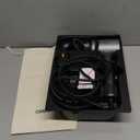 Hair Dryer, High Speed Ionic Blow Dryer, 5X-Fast Drying, 2 Billion Negative Ions, Low Noise,160000 RPM, Compact Blow Dryer with Magnetic Diffuser for Faster Drying All Hair Types(Black Gray)