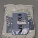 Nanspring Beige White Linen Curtains 96 Inches Long for Living Room Privacy Light Filtering Semi Sheer Curtain Back Tab and Rod Pocket Coastal Decor Drapes for Bedroom Dinner 40 X 96, 2 Panels