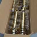 Supernal 300pcs Gold Plastic Forks,Disposable Hammered Forks,Premium Heavyweight Silverware Polished,Perfect for Big Party,Christmas Party Silverware | Premium Heavyweight Silverware Polished,Elegant Disposable Forks with Hammered Handle for Bridal Showers, Birthday, Christmas
