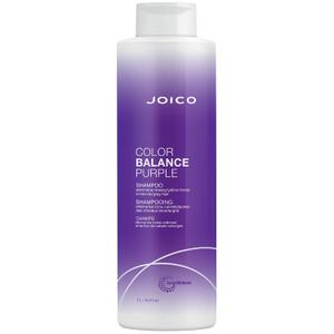 Joico Color Balance Purple Shampoo | For Cool Blonde or Gray Hair | Eliminate Brassy Yellow Tones | Boost Color Vibrancy & Shine | UV Protection | With Rosehip Oil & Green Tea Extract