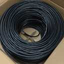 MONK CABLES | CAT6 Plenum Cable 1000ft | UTP, 23AWG, 550MHz | DSX-8000 Certified | Most Certified Cable of The Whole Market (Black)