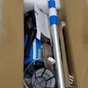 Pool Vacuum for Above Ground Pool with a Telescopic Pole, 80Mins Runtime, Handheld Rechargeable Pool Cleaner with 18.5 Gallons/min Powerful Suction for Above Ground/Inground Pools, Hot Tubs, Spas
