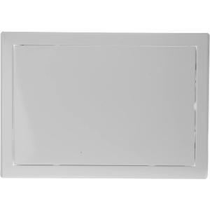 Vent Systems 12" x 8" Inch White Galvanized Steel Access Panel Durable Access Door for Drywall, Wall or Ceiling Easy Service Panel for Plumbing, Electrical, HVAC, and Maintenance Openings