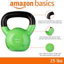 Amazon Basics Vinyl Kettlebell 25lb