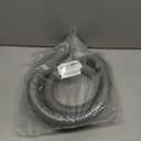 6ft Washing Machine Drain Hose,Corrugated Flexible Washer Drain Hose Extension Replacement for Samsung, LG, Whirlpool, Maytag, Kenmore, GE, Giantex, Panda and More,with 2 Clamps and U-Bend Holder