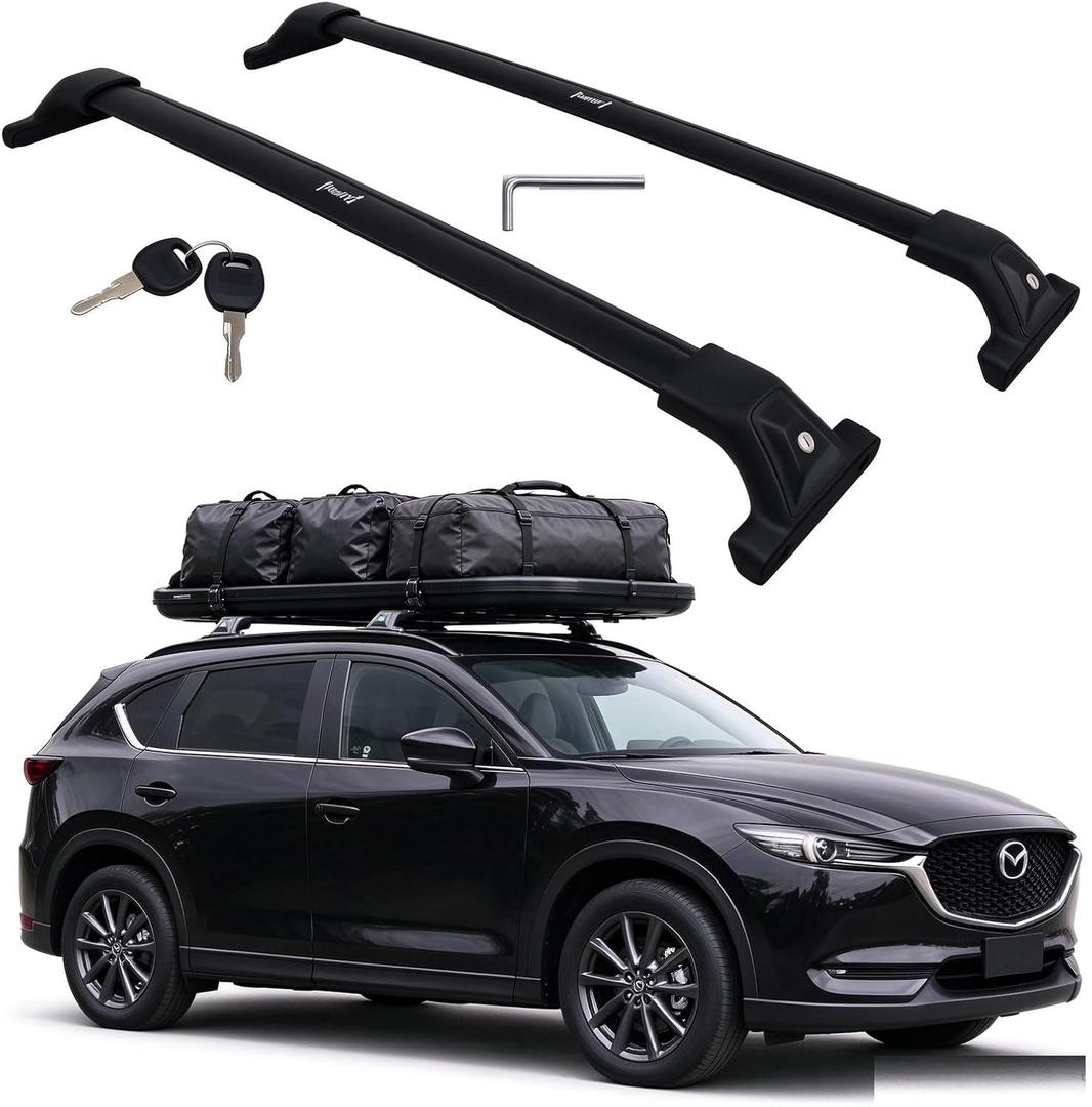 330lbs Aluminum Roof Racks Cross Bars for 2017-2025 Mazda CX-5 CX5