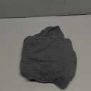 uxcell Square Ottoman Cover 18x18x18inch Stretch Polyester Washable Ottoman Slipcovers Elastic Foot Stool Foot Rest Protector for Living Room Bedroom, Dark Grey