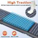 63" Long Dog Ramp for Car, Foldable Dog Ramps for Large Pet, Portable Dogs Ramp for Truck, 17" Wide Pet Car with Non-Slip Rug Surface, Pet Ramp for Large Dogs Up to 200LBS for Car, SUV & Truck-L