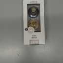 Bibs Pacifiers Color Collection, Set of 2 BPA-Free Latex Pacifiers Made in Europe, Round Nipple Baby Pacifier. (6+ Month (Pack of 2), Vanilla / Iron)