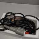 EPOWREY 15 AMP 48 Volt Golf Carts Battery Charger for Club Car 3-Pin Round Plug, for Lead Acid Battery (Red)