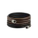 Giraffe Tools Leader Hose 8ft x 5/8", Custom Length, Heavy Duty, No Kink, Flexible, Rubber Garden Hose, Leakproof Water Hose with Female to Female Fittings, 600 Burst PSI