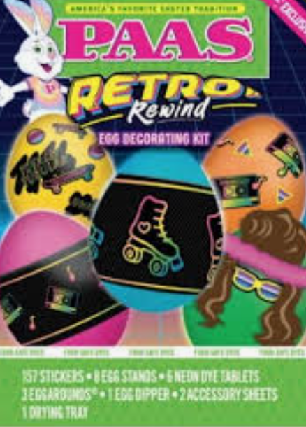 PAAS Easter Egg Decorating and Dye Kit, Neon 1 Kit