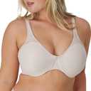Bali Womens Passion for Comfort Minimizer Bra, Full-Coverage Underwire Bra, Seamless Cups (38G, Sandshell)