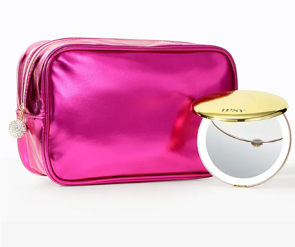 IPSY

Pink Radiance Bag + Mirror