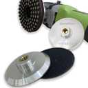 Aluminum Backer Pad Hook and Loop Backing Pad with 5/8-11 Thread (7")