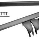 Roof Rack Cross Bars Replacement for 2007-2024 Jeep Wrangler JK JL Gladiator JT Cargo Carriers Luggage