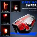LED Tail light, Compatible with 2021-2024 Chevy Tahoe Suburban LS LT RST Z71 Premier, Replace 84849417 Driving Reverse Brake Turn Signal Lamps - Rear Right Passenger Side RH