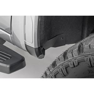 Rough Country Mud Flap Delete for GMC Sierra 1500 2WD/4WD (2019-2025 & Classic) - Front & Rear (Set of 4)