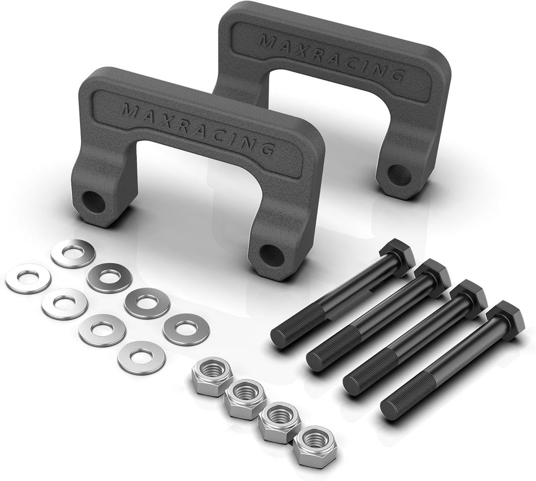 Maxracing 2" Front End Leveling Kit Compatible with 2007-2025 Chevy Avalanche Silverado Suburban 1500 Tahoe Sierra Yukon XL1500 (2 Inches Front Leveling Kit)