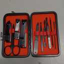 Manicure Set Gifts for Men Fathers Day Dad Gifts Professional Stainless Steel Nail Clipper Kit for Dad Him Husband Brother Boyfriend Teen Boys for Birthday Christmas Stocking Stuffers Anniversary