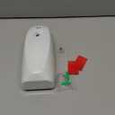 Automatic Air Freshener Spray Dispenser (1 Pack) Wall Mounted or Free Standing, Commercial and Home Use, Multiple Time Scent/Mist Release Settings for Room/Bathroom Sprayer (White)