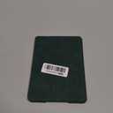 BOZHUORUI Slim Case for 6.8" Kindle Paperwhite (11th Generation - 2021) and Kindle Paperwhite Signature Edition - Lightweight PU Leather Folio Cover with Auto Wake/Sleep (Dark Green)