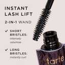 tarte lights, camera, lashes 4-in-1 mascara Volume, Length, Curl & Conditioning for Fuller Looking Lashes, Smudge-Proof, Flake-Free, Longwear, Vegan & Cruelty Free