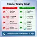 Dry Mouth TR Time-Release Micro Tabs by NeuOra - Tiny, Discreet, Long-Lasting Relief for Dry Mouth, Up to 8 Hours of Moisture & Fresh Breath Support, Doctor-Developed, 1 Pack