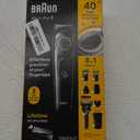 Braun All-in-One Style Kit Series 3 3470, 8-in-1 Trimmer for Men with BeardTrimmer, Ear & NoseTrimmer, Hair Clippers & More, Ultra-Sharp Blade, 40 Length Settings, Washable (Silver)
