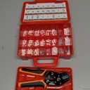 PEBA Crimping Tool and JST Connector Kit, 30 Types of 1.0mm JST-SH, 1.25mm JST-GH, 1.5mm JST-ZH, 2.0 mm JST-PH Connectors & Contacts, Crimping Pliers AWG 32-22 for 1.0mm - 2.0mm Pitch Pin Terminal