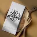 Gothic Kitchen Dish Towels,Bathroom Hand Towel,I Came I Saw I Had Anxiety I Left Gothic Decor for Kitchen Bathroom, Funny Gifts for Women Tea Towel 16x24 inch
