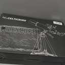 Telescope for Adults High Powered, 80mm Aperture 600mm AZ Mount Refractor Telescope for Kids Beginners - Portable Telescopes for Adults Astronomy with Backpack, Phone Adapter, Moon Filter, White