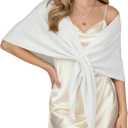 Shawl Wraps for Women Soft Lightweight Wool Blend Knit Triangle Scarf Cardigan Cape Topper for Spring Fall Winter