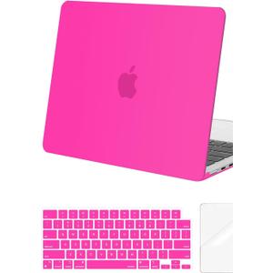 B BELK Compatible with MacBook Air 13 inch Case 2021 2020 2019 2018 Model M1 A2337 A2179 A1932 with Touch ID, Plastic Laptop Hard Shell Case + 2 Keyboard Covers + Screen Protector