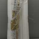 Battery Operated Modern Wall Sconces, Dimmable Wireless Wall Light Set of Two with Remote Control, 3 Color Temperatures, Rechargeable LED Wall Sconce for Bedroom, Living Room, Hallway, 39.3 Inch Brass