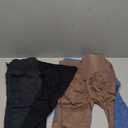 4 Pcs Womens Workout Leggings Tie Dye High Waisted Yoga Pants Seamless Scrunch Butt Lifting Compression Tights Medium