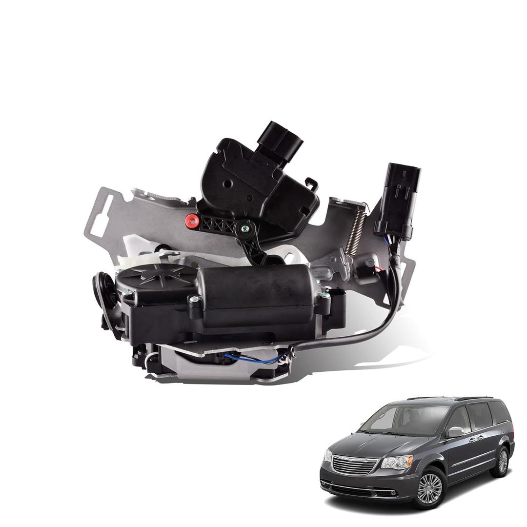 Rear Left Sliding Door Lock Latch Actuator Compatible with 2008-2016 Chrysler Town & Country, 2008-2020 Dodge Grand Caravan, 2012-2015 Ram C/V Replaces 5020769AB 5020769AC 68030379AC