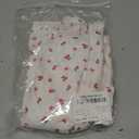 Ecolala Girls Summer Dress Cute Bow Cherry Graphic Flutter Sleeve Ruffle Hem Fancy Dress with Waist Tie White 11-12 Years