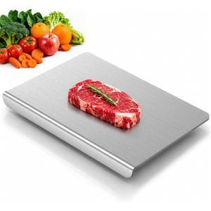 Titanium Cutting Boards for Kitchen, Pure Titanium, Double-Sided, 16x12 in