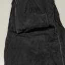 20 x 71 Inches Christmas Extra Large Velvet Bows Christmas Tree Topper Decor Giant Xmas Tree Toppers Bows for Home Wreath Wall Backdrop Birthday Wedding Party Decorations(Black)