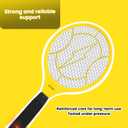 DEVOGUE Electric Fly Swatter - Weight Like Apple - 2AA Battery Powered (not incl.) - 3-Layer Protection Grid Bug Zapper Racket for Home Bedroom Kitchen Office Backyard Patio Indoor Outdoor
