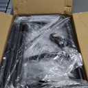 Double Rods Clothes Rack, Rolling Clothing Rack with Wheels, Metal Clothing Racks for Hanging Clothes, Portable Garment Rack Sturdy Closet Rack Trending Coat Rack for Laundry Bedroom Living Room