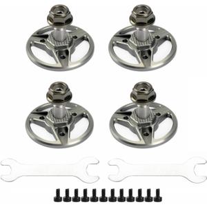 Motor Prop Adapter Set for DJI FPV Drone, Aluminium Propellers Adapter Mounts Set with M5 Mounting Hole for 5.2 Inch FPV Props 4PCS