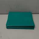 C-Line Two-Pocket Heavyweight Poly Portfolio Folder with Three-Hole Punch, Box of 25, Green (33933-25)