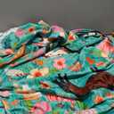 Horse Blanket Gifts for Girls Women Cute Horses Flowers Flannel Fleece Throw Blanket Soft Warm Fuzzy Floral Blanket for Horse Lovers Decor Bed Couch Living Room for Teens 60"x50"