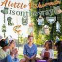 Fishing Baby Shower Party Decorations Gone Fishing Birthday Party Decor Supplies Includes Happy Birthday Banner A Little Fisherman Is on the Way Honeycomb Centerpiece